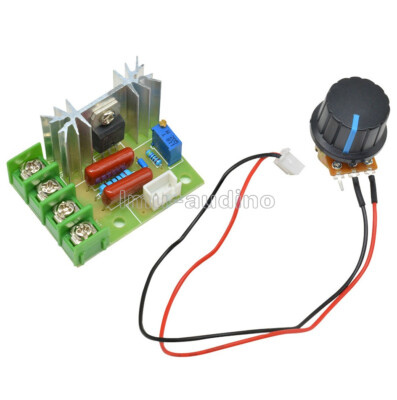2000W 50-220V High Power Voltage Regulator Switch Motor Speed Controller Modules