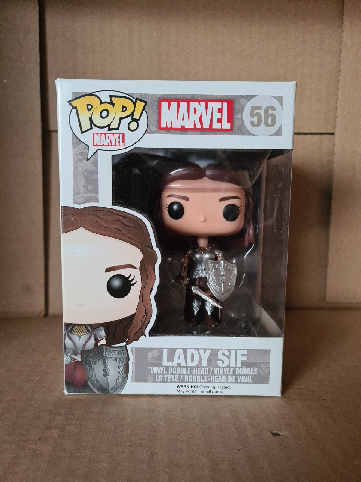 Funko Pop! Cabeza Bobble De Vinilo Marvel Lady Sif #56