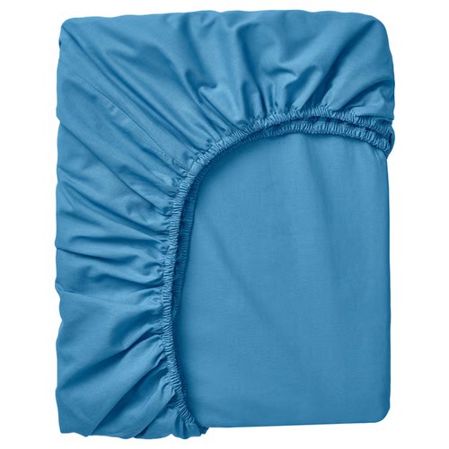 Ikea Dvala Fitted Sheet 100% Cotton High Quality Bed Sheets Single/Double/king - Picture 7 of 33