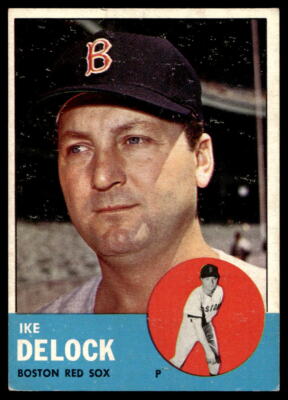 1963 Topps #136 Ike Delock Boston Red Sox EX-EXMINT