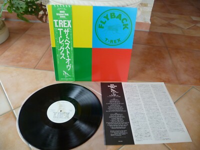 T.REX''Flyback-Best Of''audiophile Japan LP+OBI+Insert-MINT-