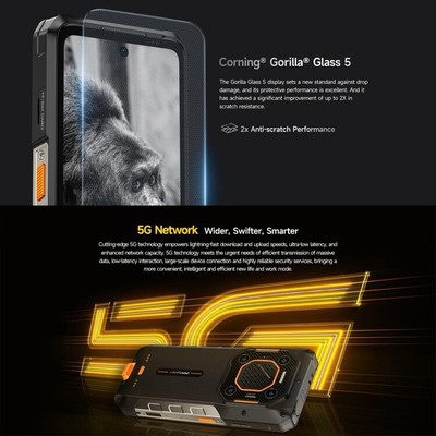 Ulefone Armor 26 Ultra 5G Rugged Phone Android Outdoor DMR UHF VHF Walkie Talkie
