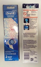 2 x 2 PK Oral-B Extra Soft Sensitive Gum Care Refill Brush Heads for Kids 3+