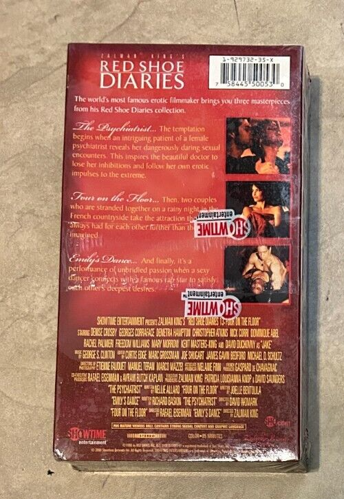 Red Shoe Diaries - Four on the Floor (VHS, 2000) for sale