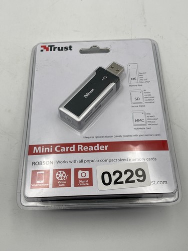Trust Robson Mini Card Reader 15298 Memory Stick, SD, MMC