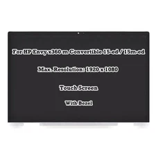 15.6'' LCD Touch Screen Assembly Digitizer + Bezel for HP ENVY X360 15-ed1501la