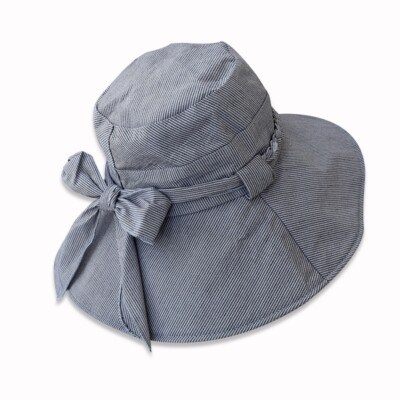 Chapeau Anti-UV Large Bord - Pliable Et Étanche - Pour Randonnée, Jardinage - Tour De Tête 54-60cm