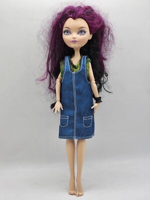 Ever After High Raven Queen Doll Mattel clothes monster purple black