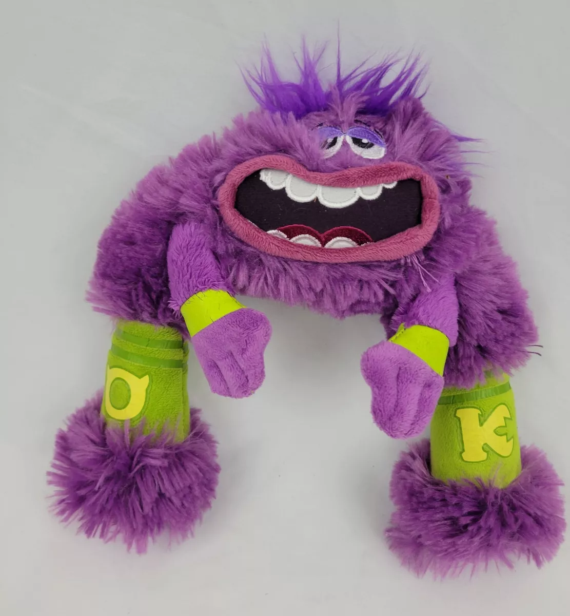 Monsters Inc Monsters University Art Purple Hairy Monster Plush Stuffed  Animal