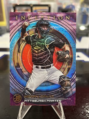 2022 Bowman Inception Henry Davis Fuchsia /75 RC PITTSBURGH PIRATES 
