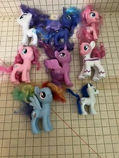 Lot Of 8 MY LITTLE PONY Ponies Hasbro