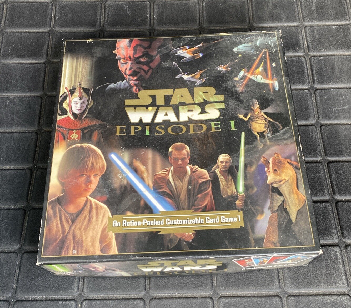 Star Wars Episode 1 Card Game 4 Deck Starter Pack - Open Box