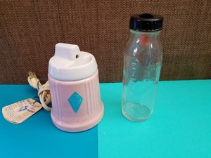 vintage baby bottle warmer