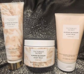 Victoria's secret ALMOND BLOSSOM & OAT MILK SET LOT OF 3