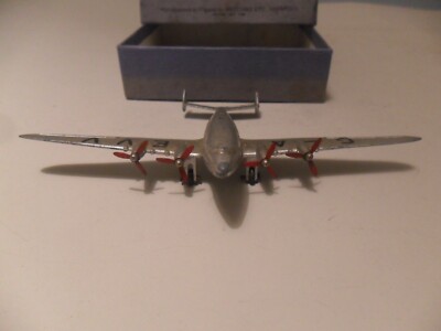 Dinky Toys 62R Havilland Albatross Bleu – Avion 4 Moteurs Rare 1945 Collection