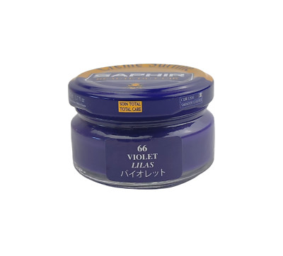 Saphir Creme Surfine Schuhcreme 50 ml Violett