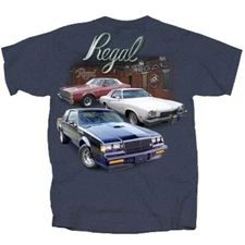 Chevrolet Buick Regal T shirt Tee American Muscle Cars Chevy GM