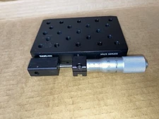 25mm Travel Linear Translation Stage, Side-Mounted Micrometer 