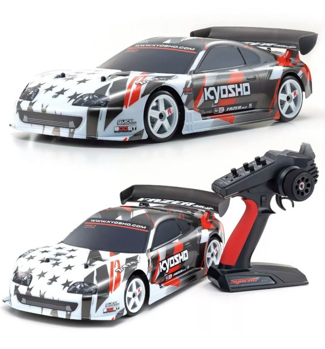 NEW Kyosho Fazer MK2 FZ02-D Toyota Supra A80 4WD RTR 1/10 NEW Kyosho Fazer MK2 FZ02-D Toyota Supra A80 4WD RTR 1/10