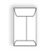 White Coin Envelopes, No. 6 G 3-3/8" x 6"
