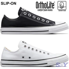 CONVERSE Men's Chuck Taylor All Star Slip On Ortholite Insole Limited Edition