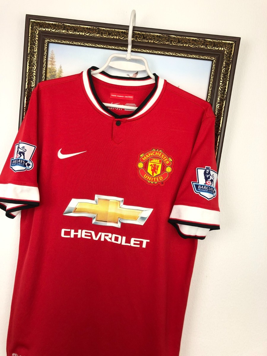 Manchester United Home football shirt 2014 Soccer Nike #10 Rooney