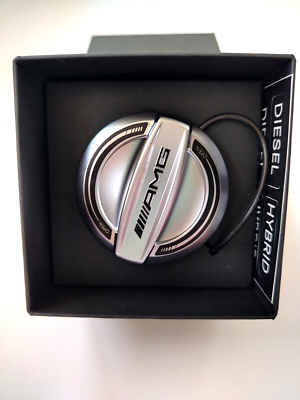 New Original Mercedes-Benz AMG Fuel Tank Cap Chrome Black