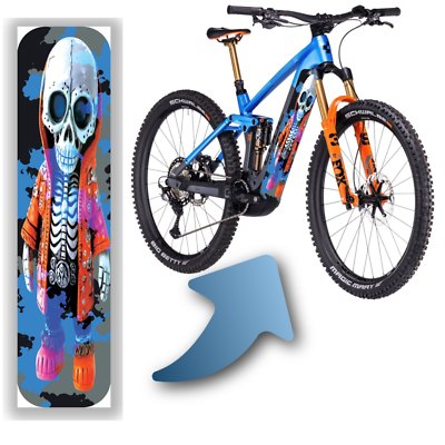 Endzeit - Akku Abdeckung Cover Universal / Schutzfolie / für alle E-Bikes