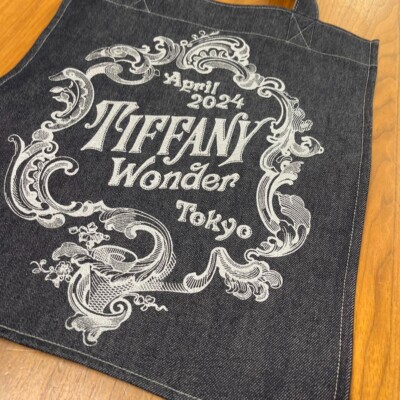 Tiffany Wonder Tokyo 2024 ノベルティ トート＆ポーチ Tiffany Wonder Tokyo Exclusive 2024 Limited Denim Logo Tote