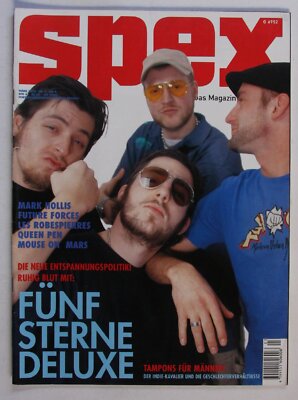 Spex März 1998 Ger Magazine 1998 Fünf Sterne Deluxe Mark Hollis Mouse On Mars