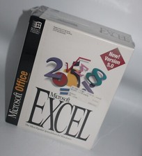 Microsoft Excel version 50 for Windows 31 90s Vin G1N