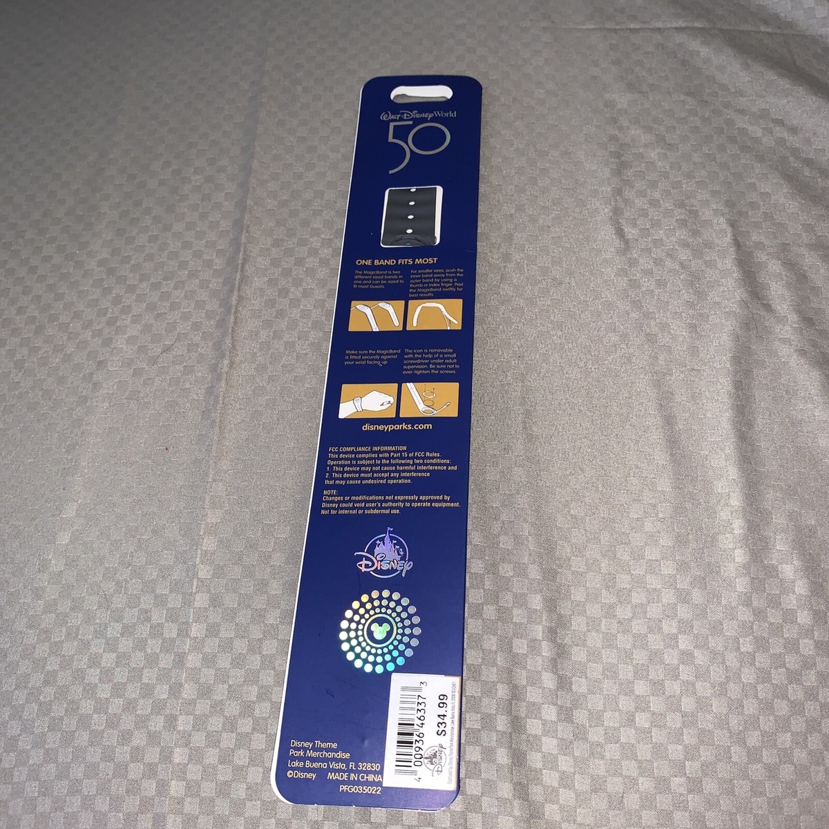Walt Disney World, 50th Anniversary Magic Band | eBay