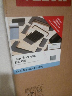 Velux edlc060000b Step Flashing Skylight - Aluminum