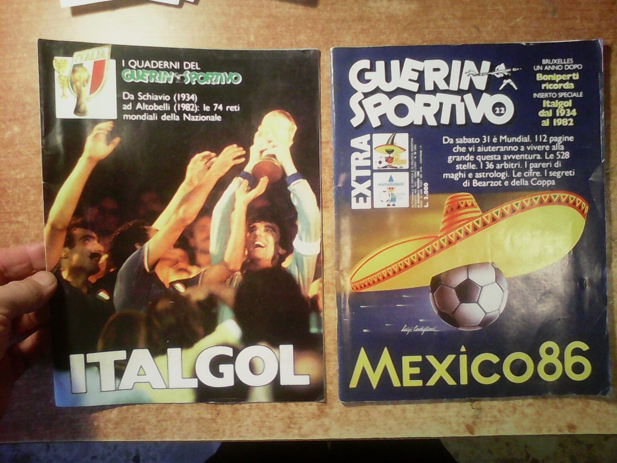 Guerin Sportivo N°6 - 1986 - Rummenigge - Mexique 86 - Sans Insert - Italie