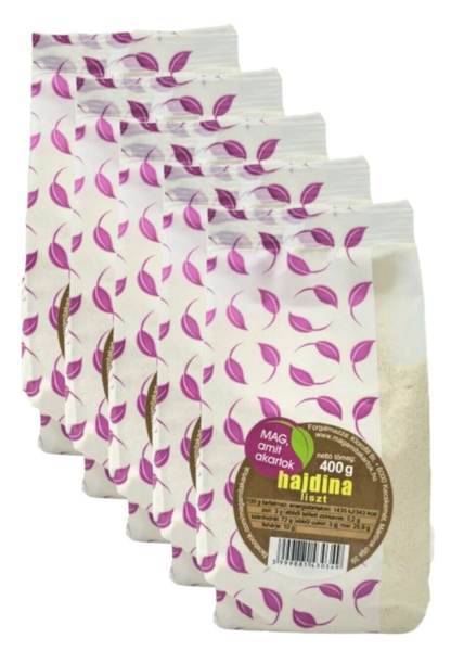 5 X 400G Buchweizen Mehl Buchweizenmehl Glutenfrei Vegan Vollkorn-image