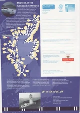 GB Stamps Aerogram / Air Letter APS130 - 1st NVI Flannan Lighthouse Issue 1998