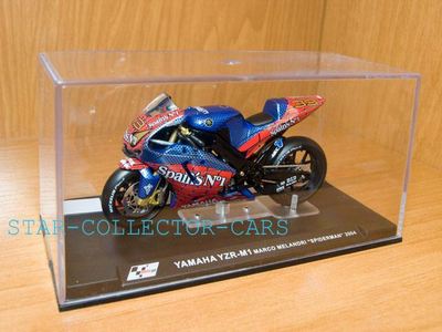 YAMAHA YZRM1 YZR-M1 MARCO MELANDRI SPIDERMAN 2004 1/24 | eBay