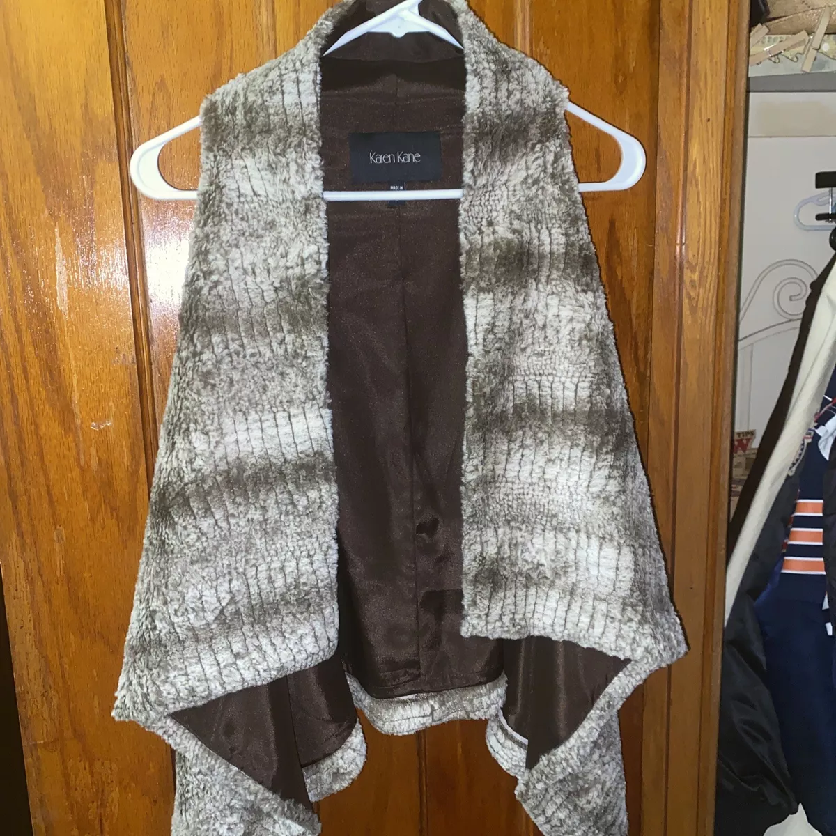 Karen kane faux clearance fur