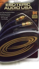 ESOTERIC AUDIO USA D4-3M Coaxial Digital Audio Cable 9.9FT 3M