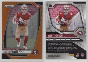 2024 Panini Prizm Rookies Orange Prizm /249 Ricky Pearsall #383 Rookie RC