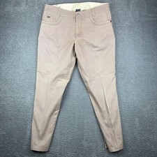 KUHL Mens 38x32 Khaki Outdoor Pants Straight Fit Utility Cargo Pockets