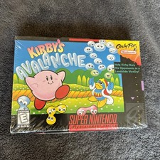 Kirby's Avalanche Factory Sealed  (Super Nintendo Entertainment System, 1995) 