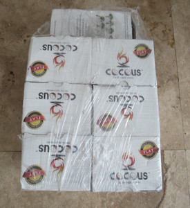 Lot, 7 Cocous coconut Hookah charcoal cubes, 96 each