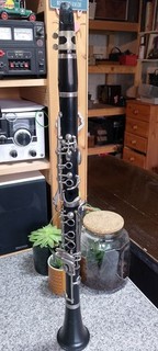 Artley 17S Bb clarinet. For restoration Ebonite / resin hard rubber