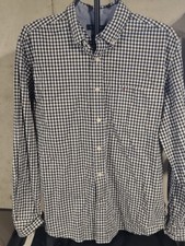 Tommy Hilfiger - Men's Button Up Shirt - Black and White - Medium