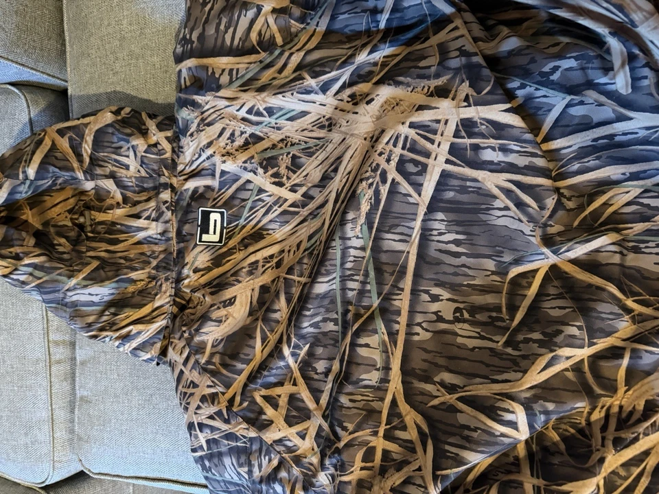 Banded Mossy Oak Original Shadow Grass Camo White River Wader Jacket Men's XL - Image 4 of 4