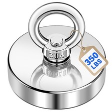 Strong Neodymium Fishing Magnets 350 Lbs 158 KG Pulling Force Rare Earth Mag...