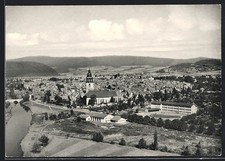 Postcard of Bad Sooden-Allendorf, partial view with church
