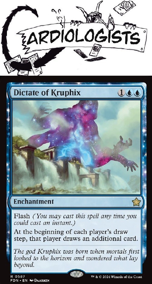 Dictate of Kruphix 0587 | Magic the Gathering MTG | Foundations | Rare | NM