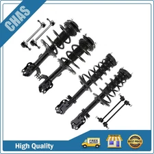 Front Rear Struts Spring Sway Bars Suspension Kit For 2012-2017 Toyota Camry